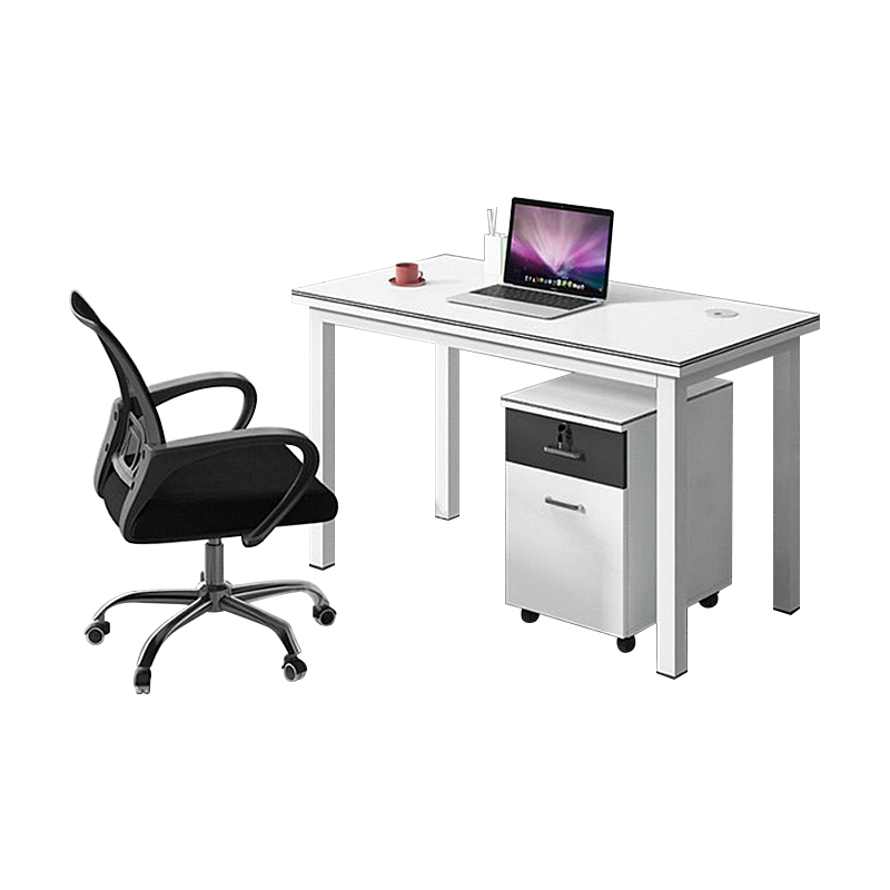 圣黎 职员办公桌组合现代简约办公家具屏风工位员工电脑桌 单人位