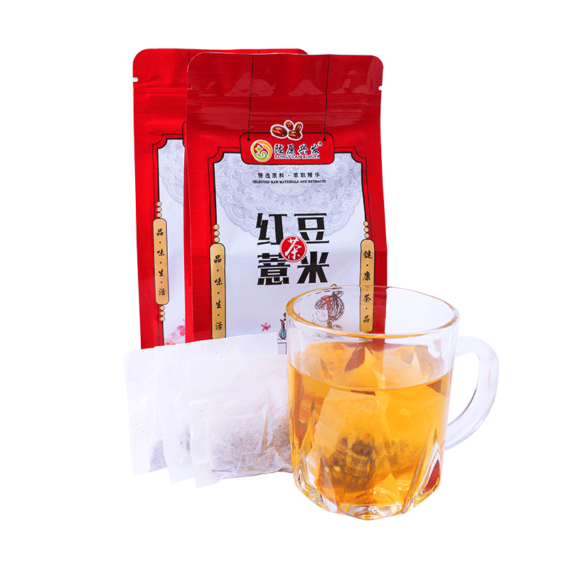 陇原兴发 红豆薏米茶健身茶 组合花草茶 男女通用养生茶150g（5g*30袋）