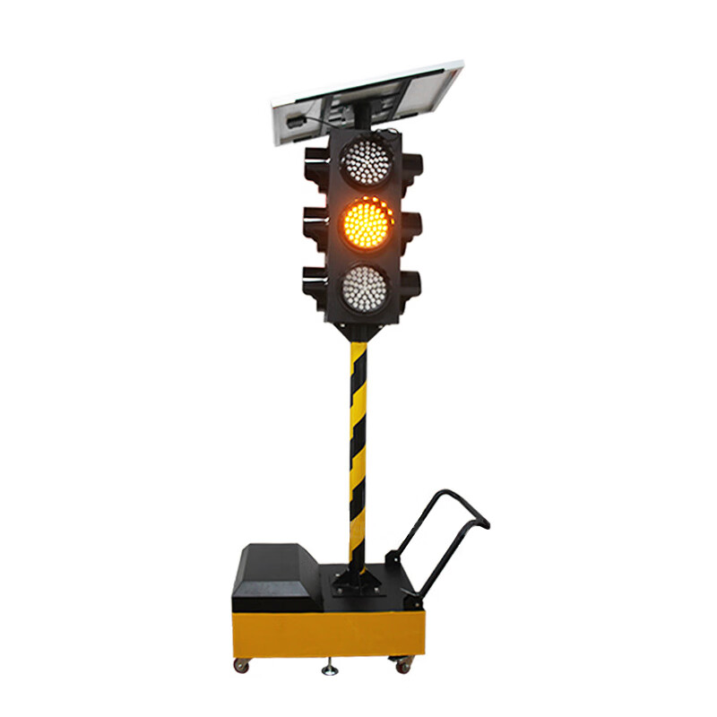 百舸可移动式交通信号灯 驾校移动式 十字路口红绿灯 移动式信号灯