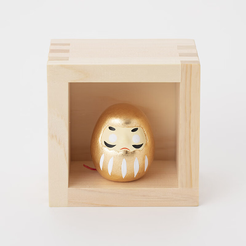 中川政七商店 日本进口许愿达摩摆件金箔达摩运势招福摆件附吉祥签