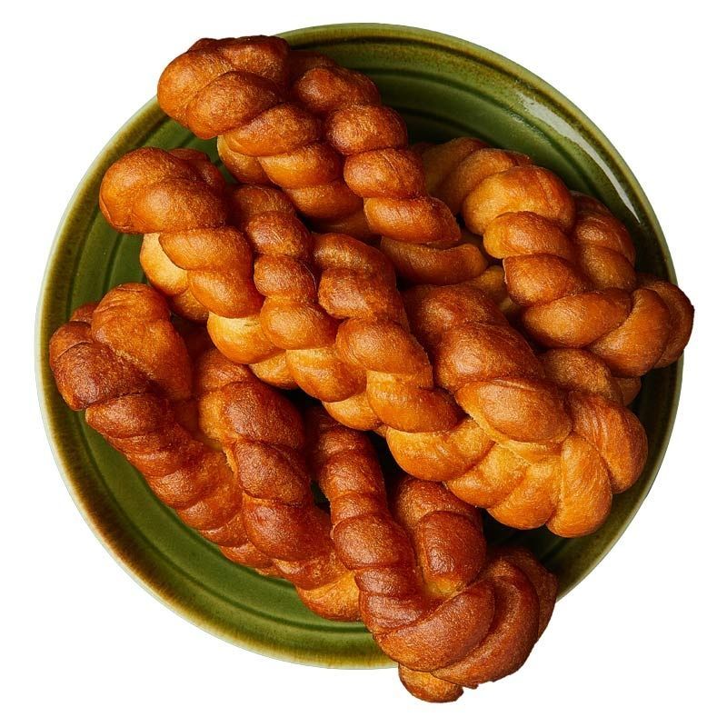 胡一饼手工酸奶软麻花 内蒙特产胡麻油炸麻花过年糕点 年货小吃 手工