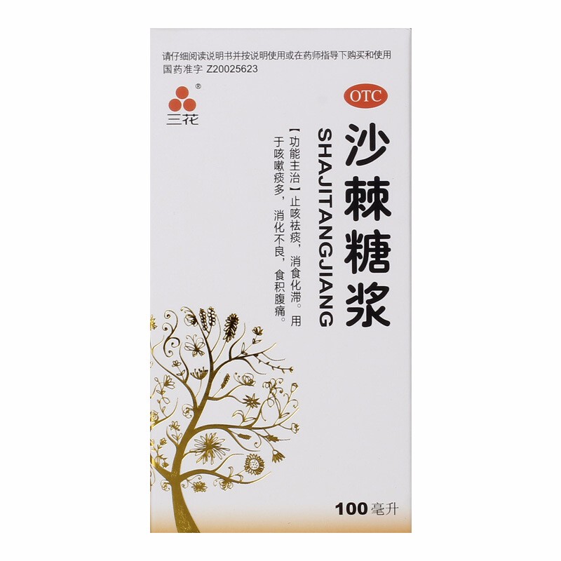 沙棘糖浆100ml/盒 1盒装