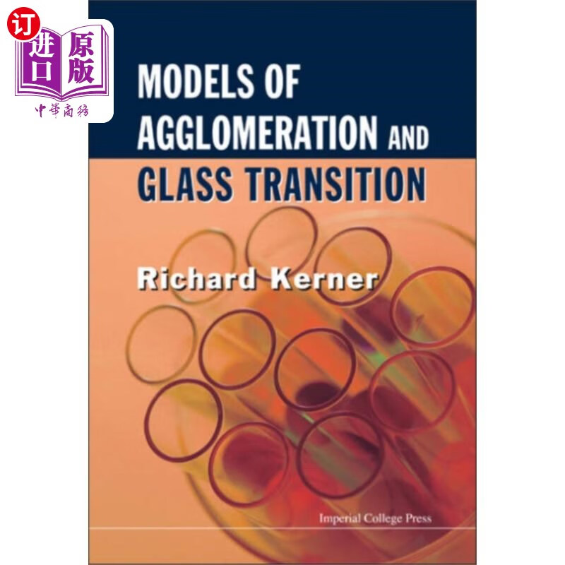 海外直订models of agglomeration and glass transition 团聚和玻璃