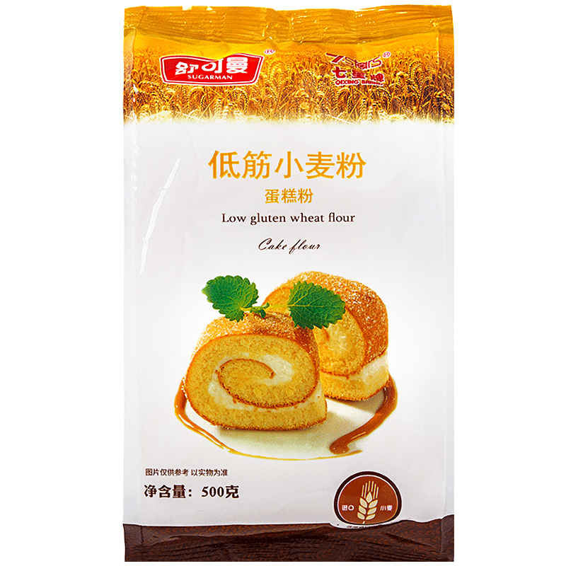 SUGARMAN 舒可曼 低筋小麦粉 蛋糕粉 500g