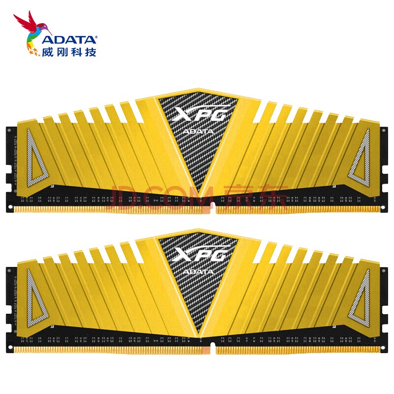威刚（ADATA）内存条灯条Z1游戏威龙 DDR4台式机4代XPG内存 XPG 32GB (16GBx2)套装  3000