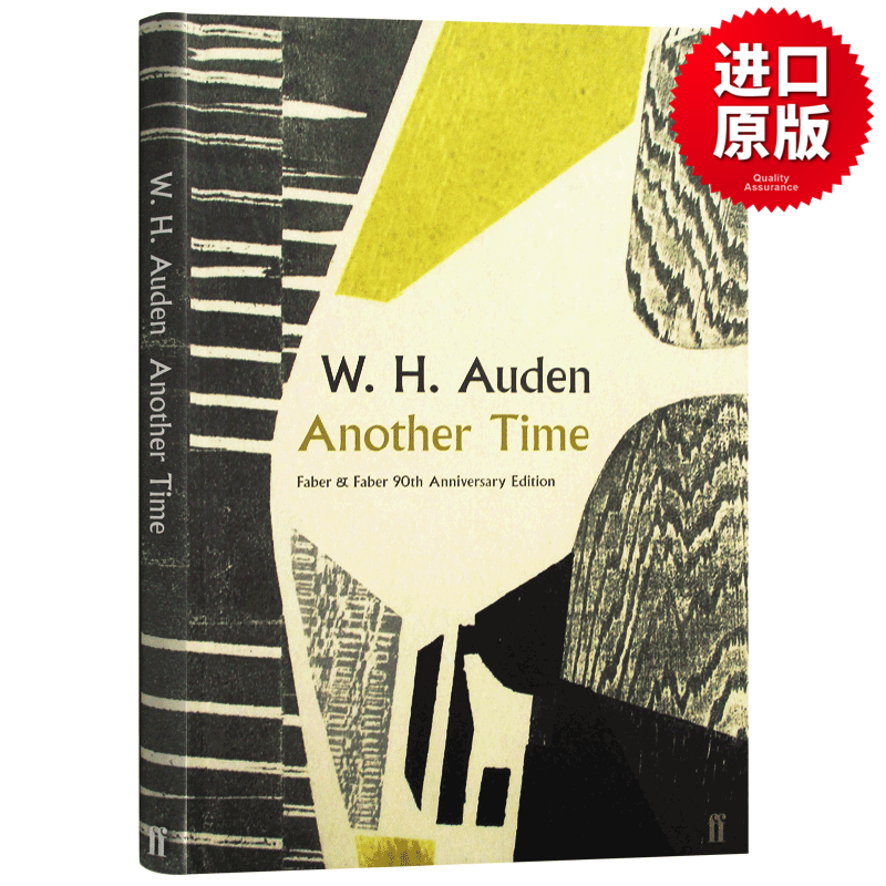 奥登 另一种时间费伯90周年诗集系列 英文原版 Another Time Faber 英文版进口书籍