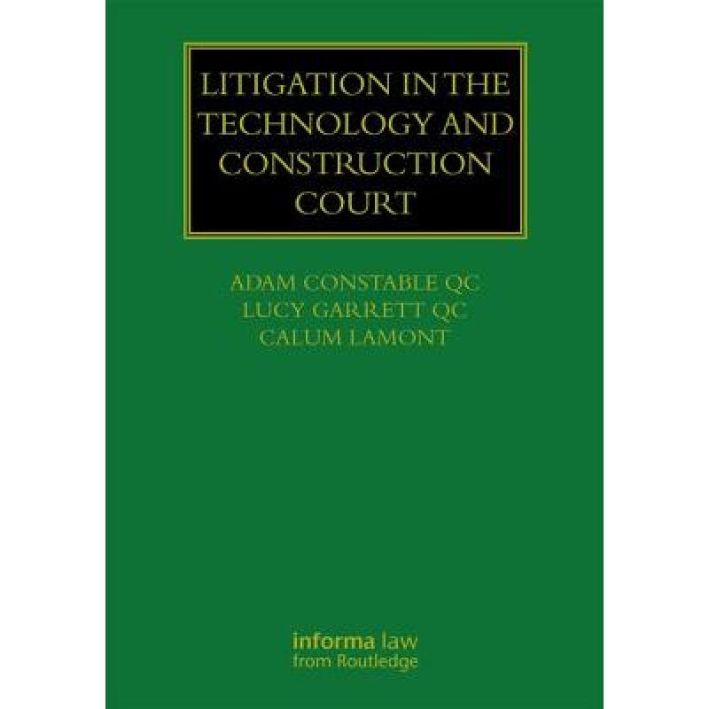 预订 Litigation in the Technology and Constructio...