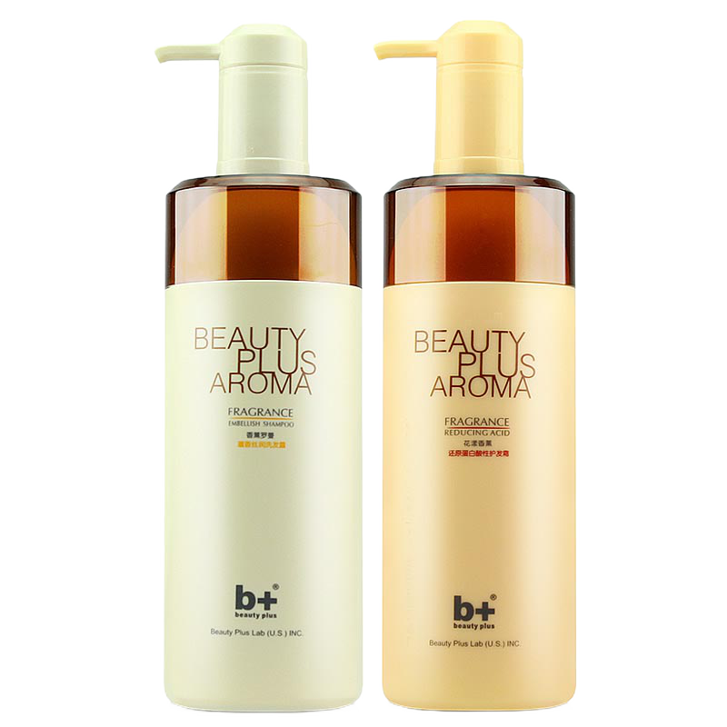 b+（beauty plus） b+香薰罗曼蕴香丝蕴洗护套装 花漾香薰洗护套装750ML+750ML b+香薰罗曼深层修护洗护套装750ML*2