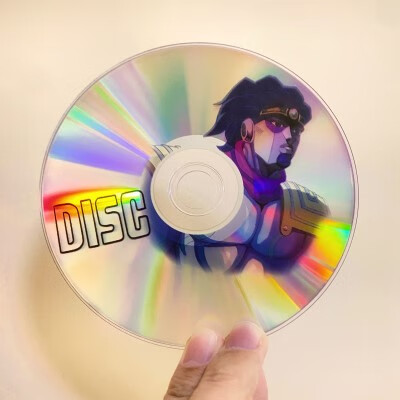 白金神父光盘石之海太郎周边手办模型摆件盘 白金之星(白透明光盘盒)