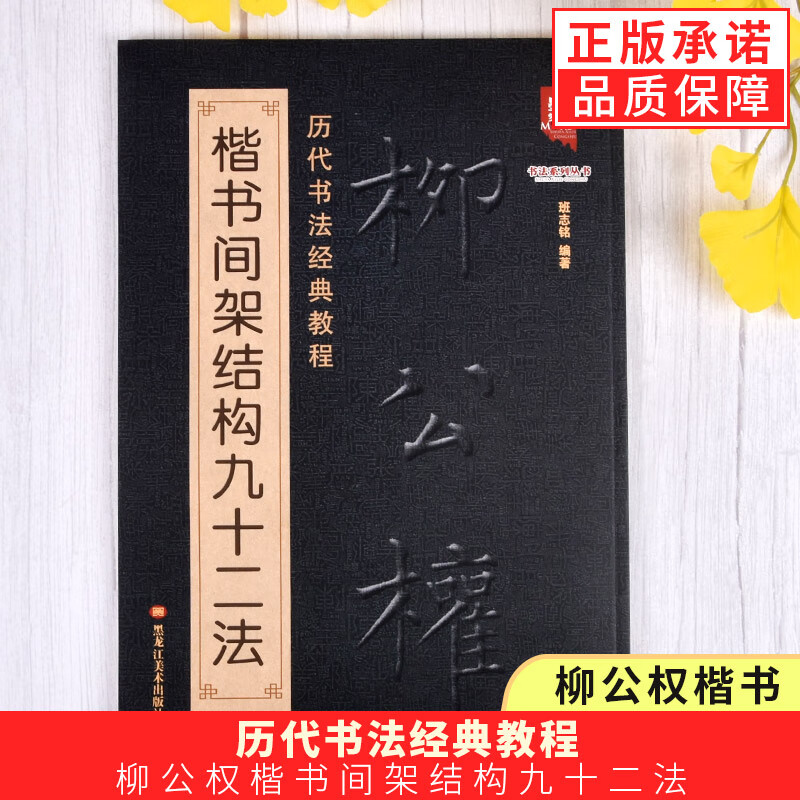 【现货正版】 柳体楷书入门 柳公权楷书间架结构九十二法(历代书法经典教程)/书法系 学生成人书法毛笔柳公权楷书行书入门初学