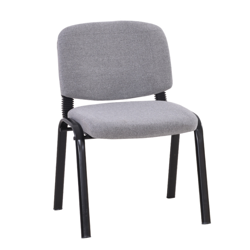 振都家具办公椅新闻椅可叠摞皮质布艺会议椅家用电脑椅简约靠背麻布