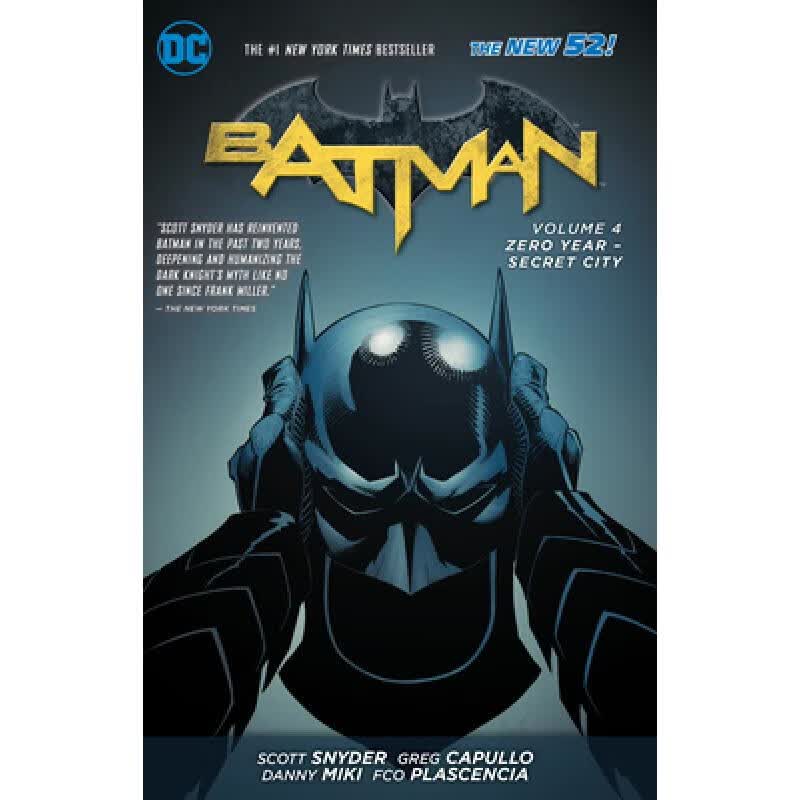 预订 Batman Vol. 4: Zero Year- Secret City (The N...