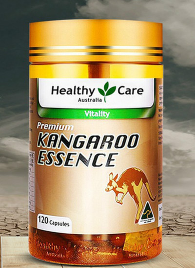 澳洲healthy care袋鼠精胶囊120粒hc男性精力备孕 浅黄色