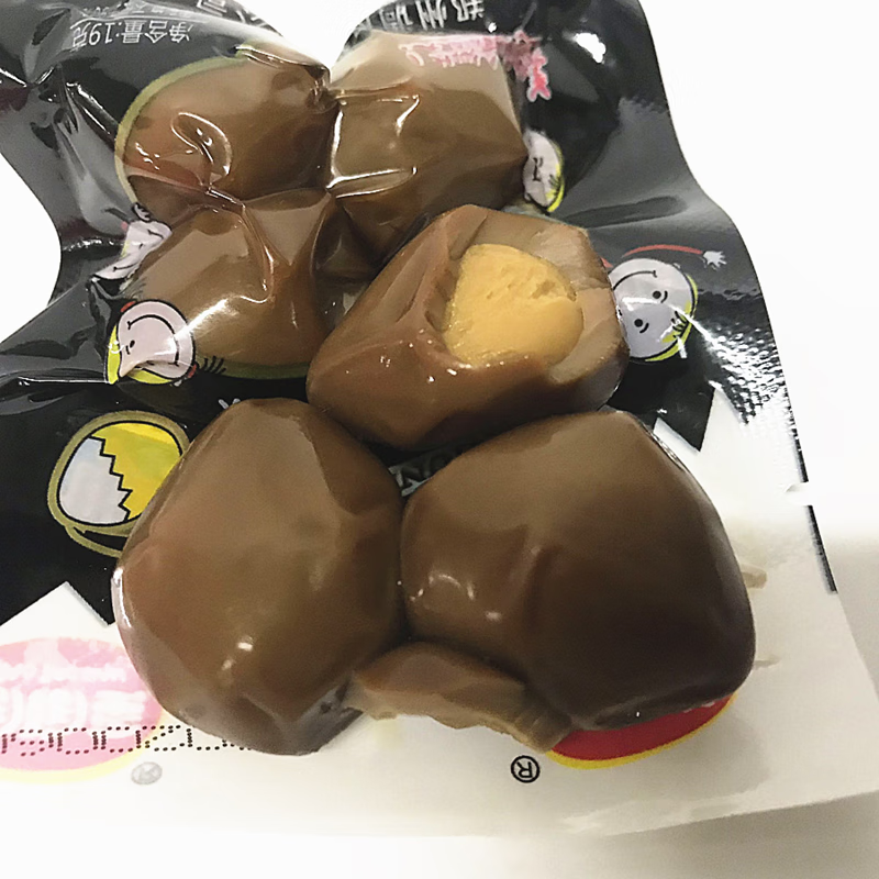 陶陶蛋鹌鹑蛋卤蛋酱香味卤蛋小包装去皮无壳休闲蛋零食 酱香味10包送5包