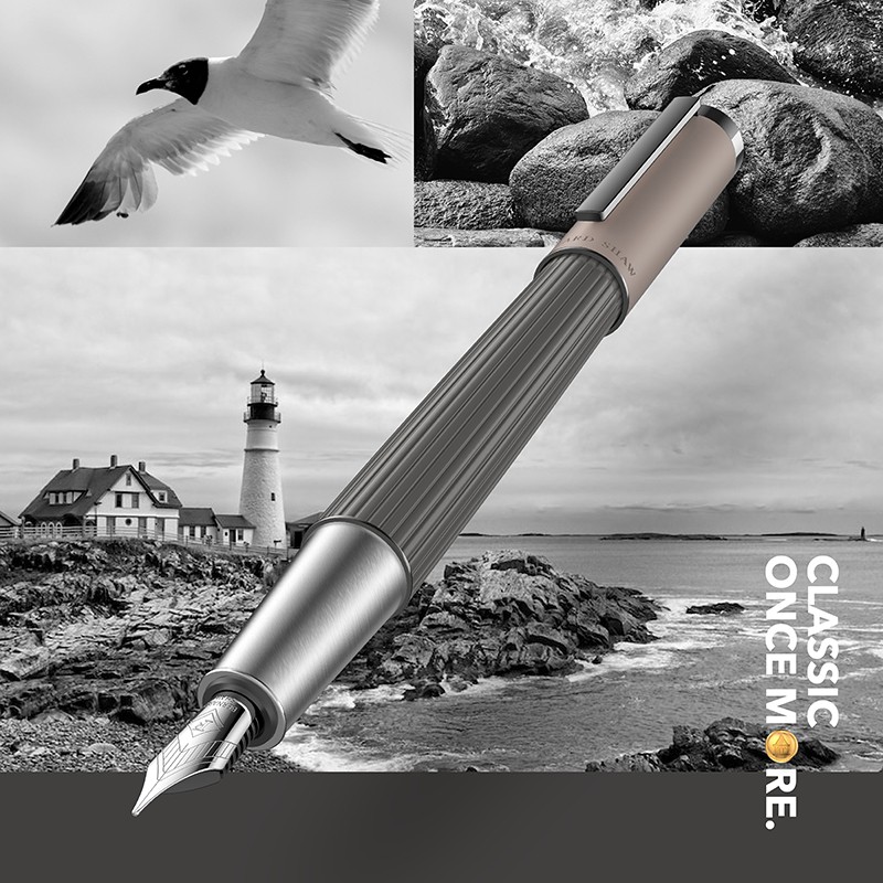 萧伯纳(bernard shaw)灯塔系列钢笔单支装礼盒高档商务礼品办公墨水笔