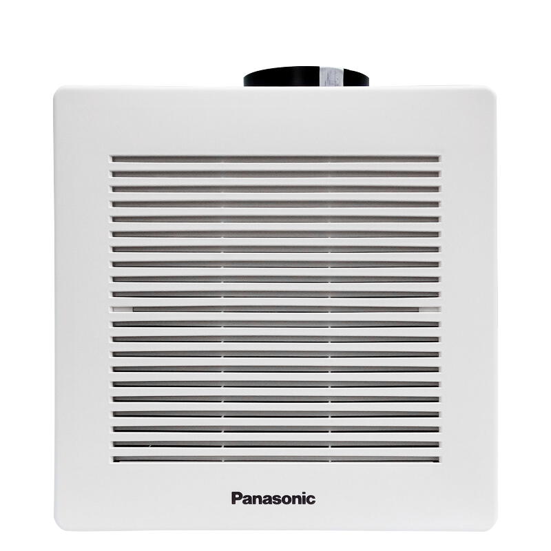 松下（Panasonic）排气扇换气扇厨房卫生间强力排风扇天花吊顶浴室抽风机 FV-27CDV2C【12寸开孔270*270】
