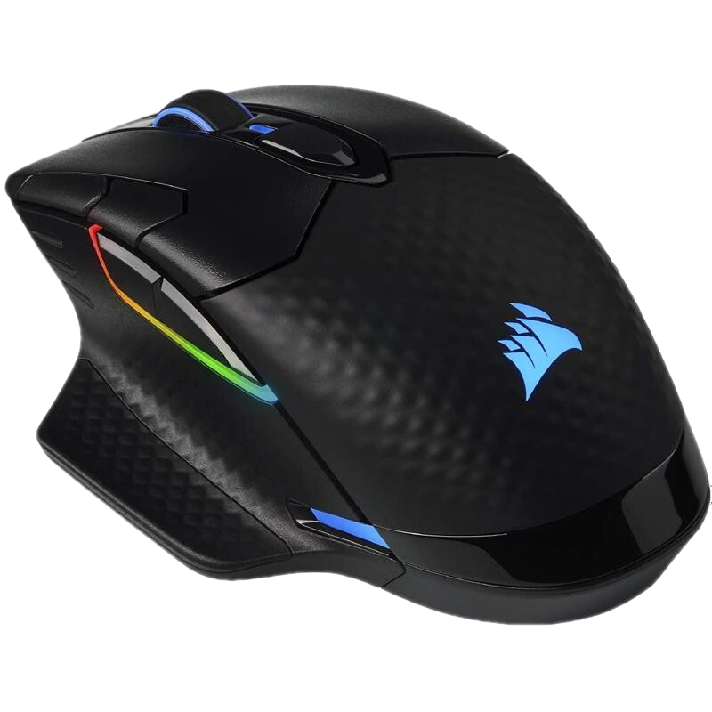 美商海盜船（USCORSAIR）【JD物流 日本直郵】CORSAIR游戲鼠標帶多鍵RGB PRO游戲電競鼠標炫彩燈光 CH-9315511-AP（藍牙/有線(xiàn)/無(wú)線(xiàn)兼容）