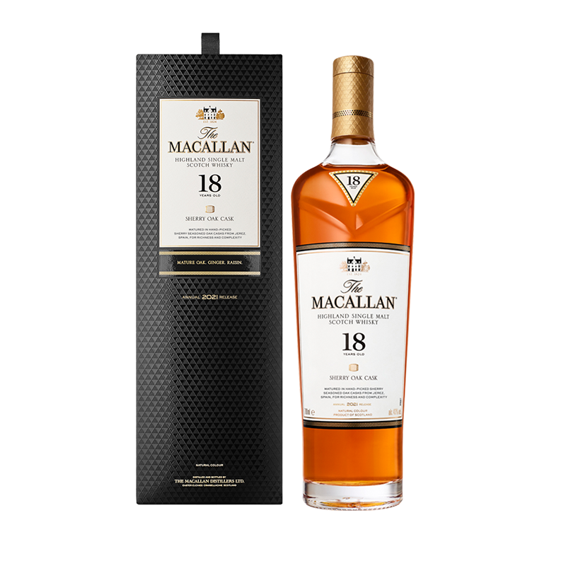 ���ڲ����������л� ���� Macallan ��һ��ѿ�ո�����ʿ�ɽ������˹���� ����18��ѩ��Ͱ 700mL 1ƿ 2855Ԫ