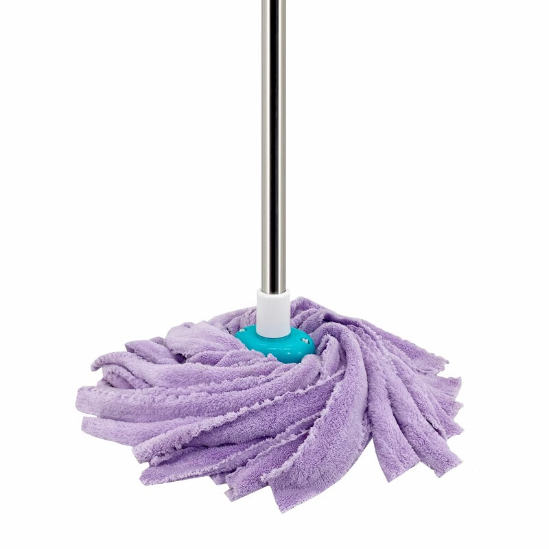 马尾巴 珊瑚绒吸水纤维拖把墩布 不锈钢杆