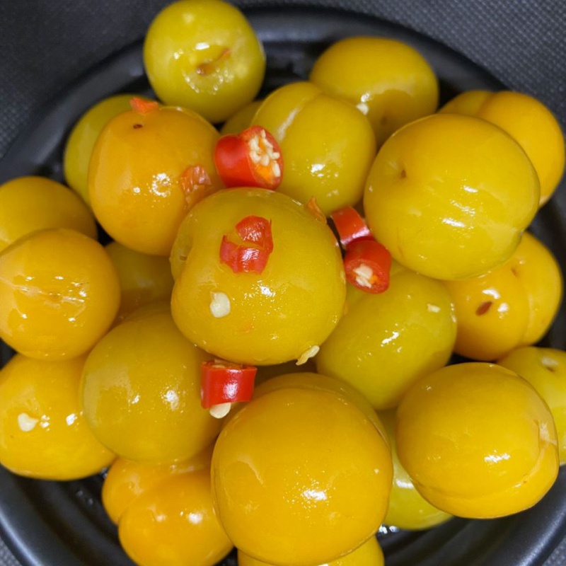 虎钢馋广西酸嘢泡酸李子三月李新鲜腌制特产孕妇水果酸料酸辣米李子