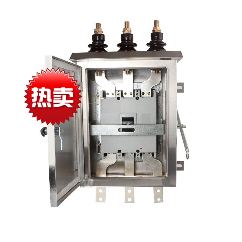 不锈钢变压器负荷开关保护箱圆接线柱配dz20y 630a 400a断路器 400a