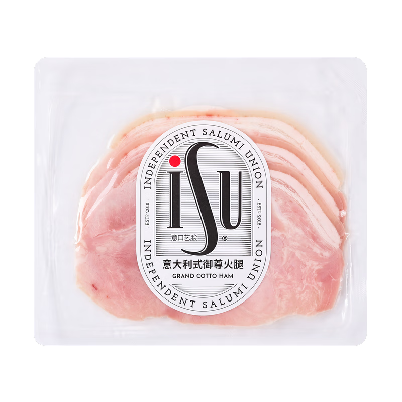 ISU御尊火腿即食火腿片三明治火腿早餐肉早餐三明治经典即食100g 火腿组合300g(御尊+布拉格+法式)