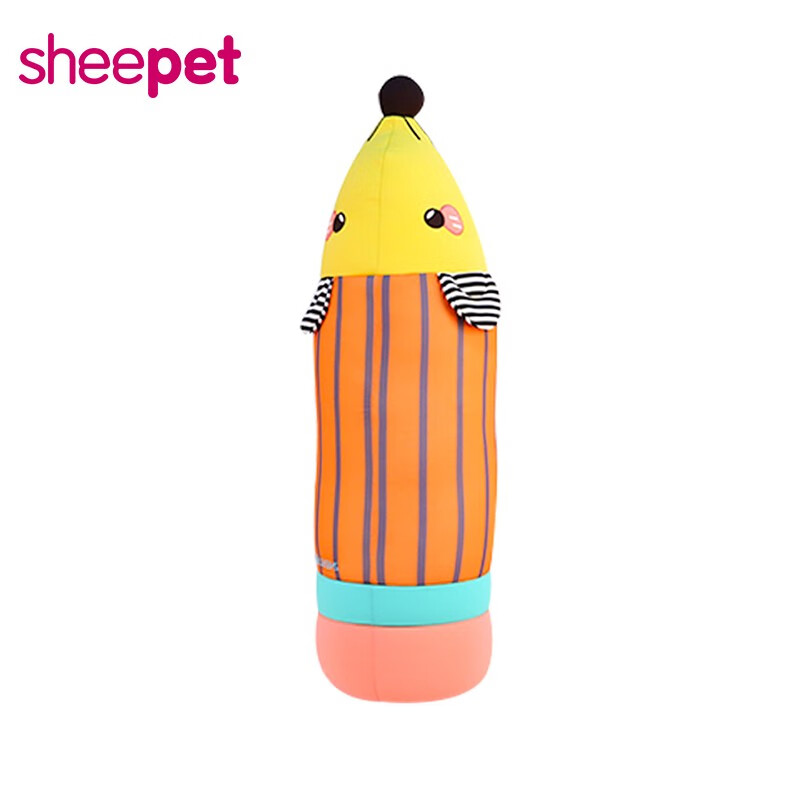 sheepet舒宠公仔创意可爱睡觉抱枕毛绒玩具铅笔鼠造型玩偶公仔 铅笔鼠公仔 910*210*210mm
