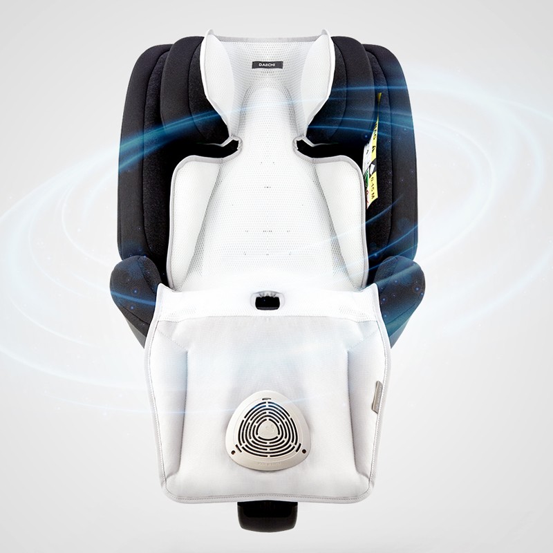 韩国daiichi儿童冰丝坐垫婴儿安全座椅凉席自动通风循环坐垫婴儿推车