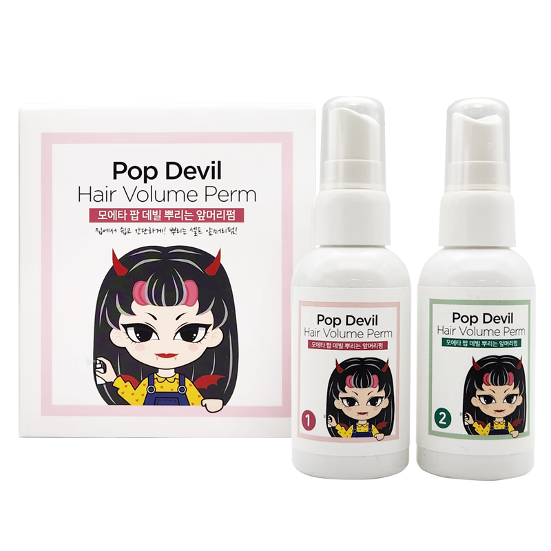 MOETA韓國網(wǎng)紅劉海燙發(fā)噴霧水冷燙精卷發(fā)家用空氣內(nèi)扣服帖燙矯正發(fā)旋 燙發(fā)噴霧 50ml