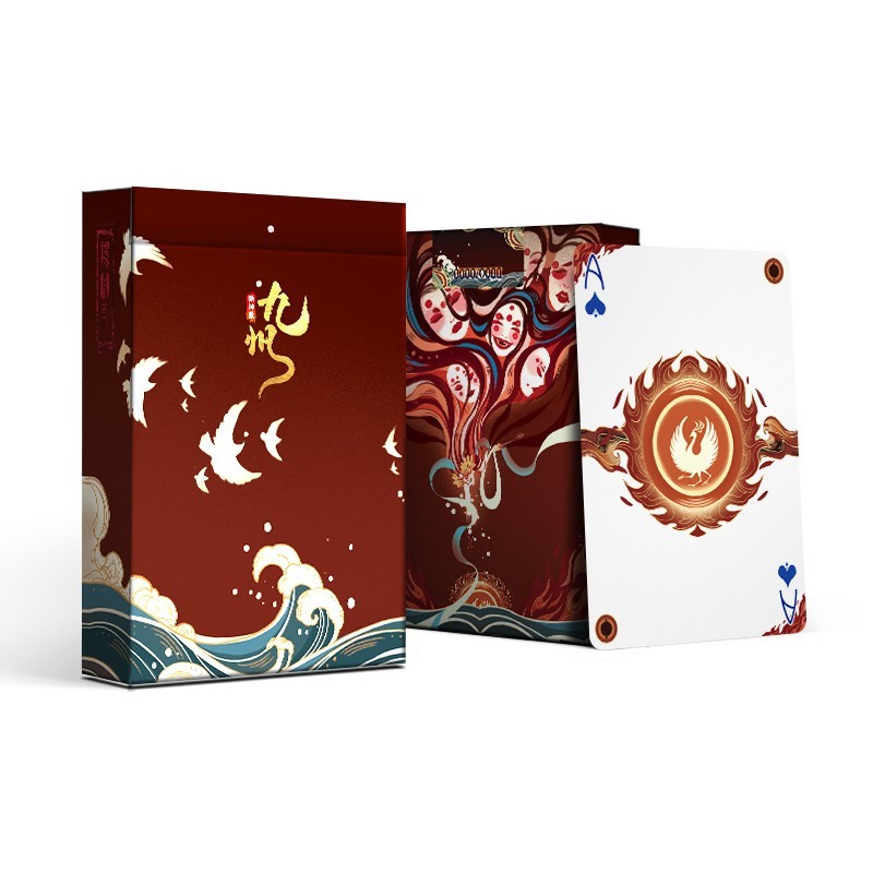 奇艺汇奇ks主题花切收藏创意潮流网红扑克潮纸牌 九州妖神录2 阳关引