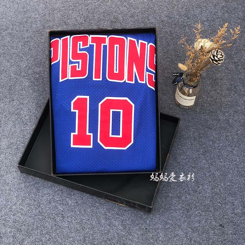 忆恬活塞队10号罗德曼球衣复古湖人73号大虫篮球服球迷版刺绣背心男女