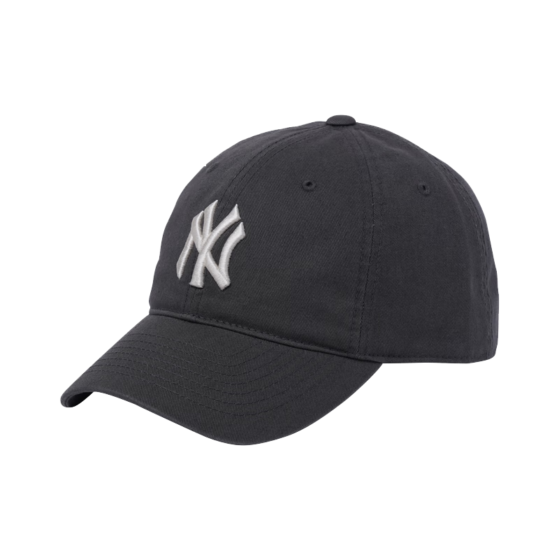 MLB棒球帽子秋夏灰色帽子防曬遮陽(yáng)鴨舌帽軟頂送禮3ACP6601N-50CGS