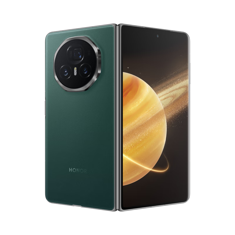HONOR/荣耀 Magic V3 手机 折叠屏绿洲护眼屏 苔原绿 16GB+1TB
