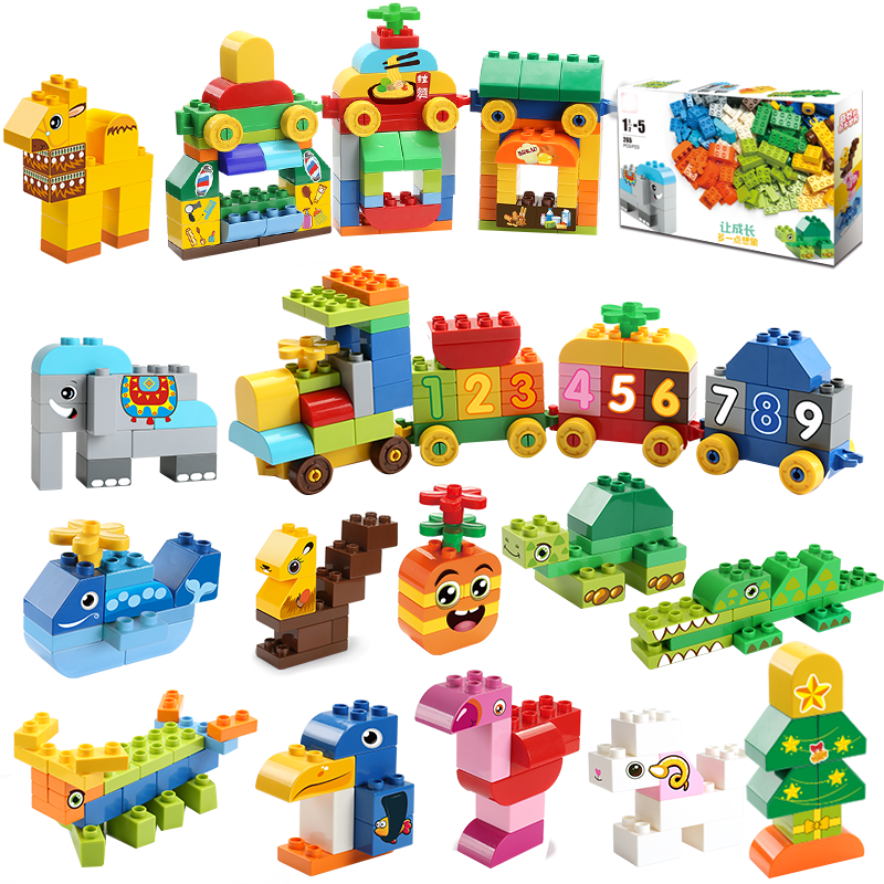 费乐积木-专为3-6岁儿童设计的265桶立体拼插积木|积木查历史价格