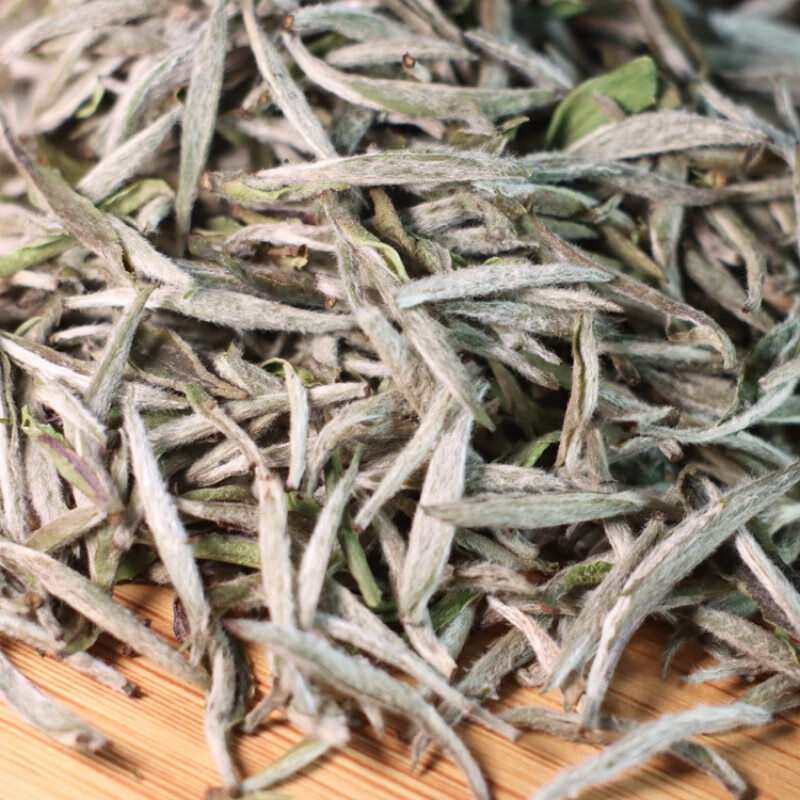 岩亥2019年福鼎太姥高山白茶白毫银针可压饼花香毫香银针白茶送礼