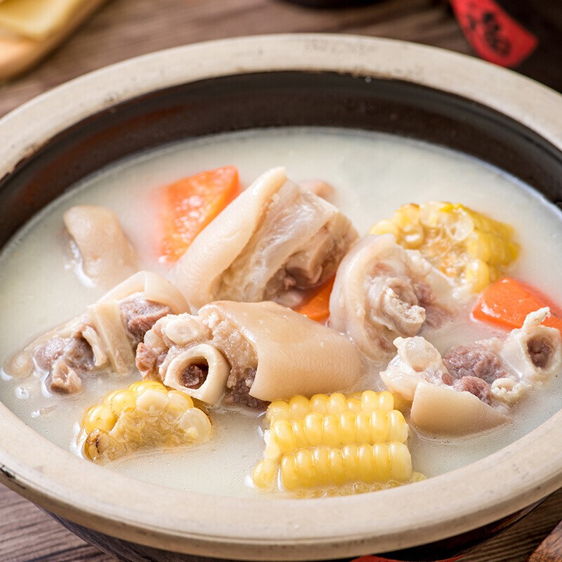 楮木香猪蹄4只 带筋猪脚猪手生猪蹄子前蹄后蹄猪爪 猪蹄生鲜 【高品质】带筋带脚4只（共4斤）