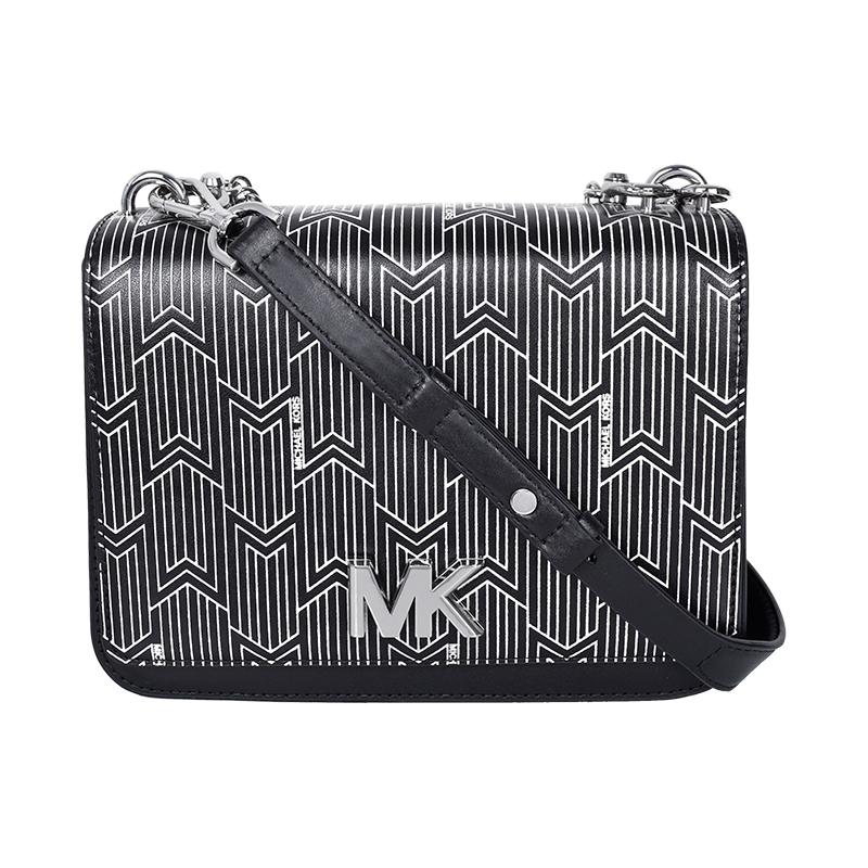 迈克高仕(michael kors) /女士mott系列印花皮质单肩包龙年奢饰品潮牌