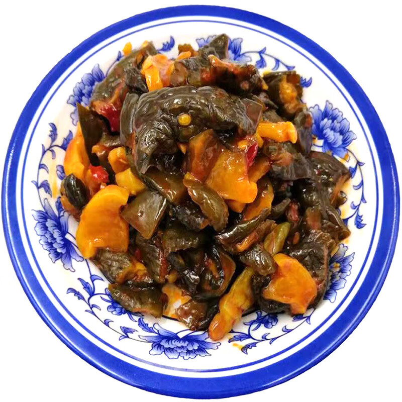 虎钢馋下饭菜上海酱菜群英荟萃500g辣酱瓜萝卜干七宝老街小酱园