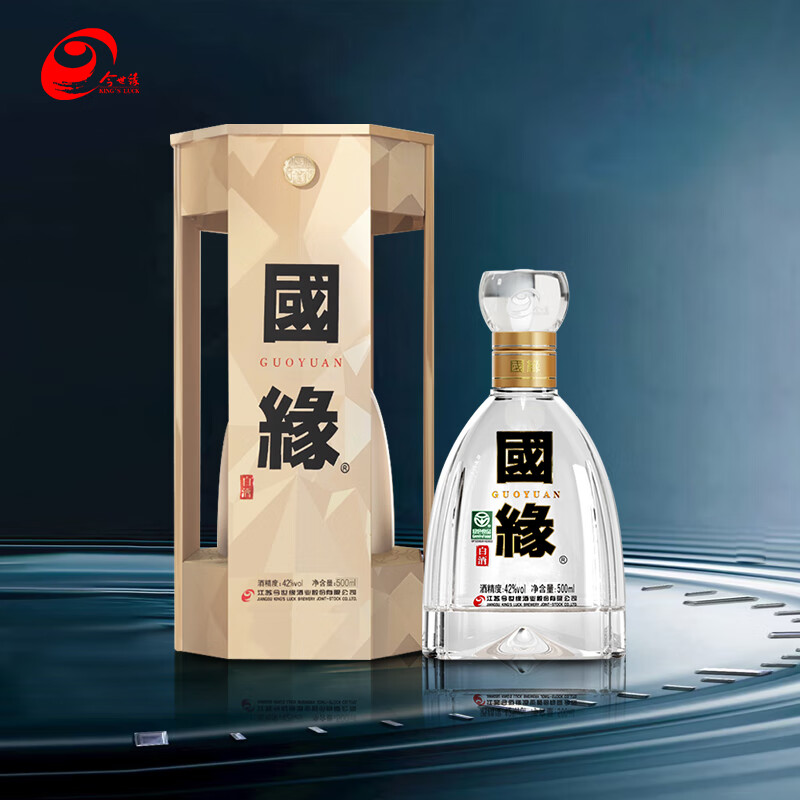 今世缘 白酒 国缘四开 4开 42度 500ml单瓶装