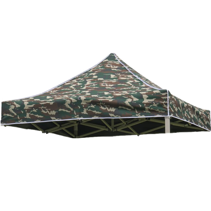 1800d迷彩加厚伸缩式四角帐篷顶布3*3米 四方伞遮阳棚布 四脚防雨篷布