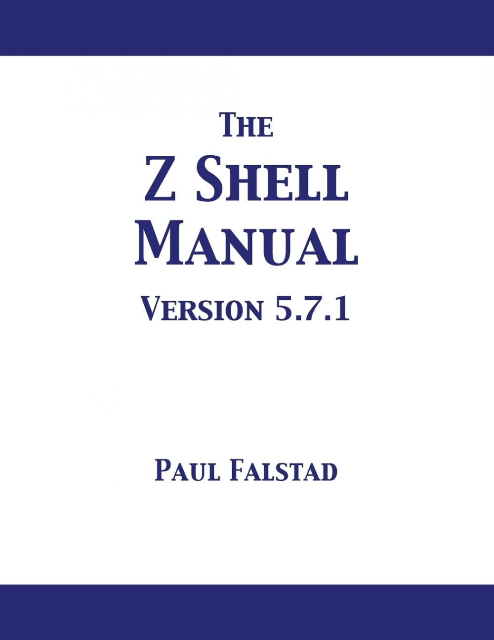 【预售 按需印刷】the z shell manual