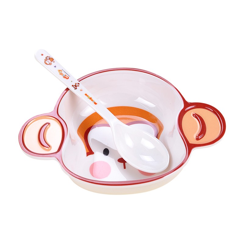 【官方专营店】五和(wuhe) 宝宝儿童碗餐具套装 （碗+勺）