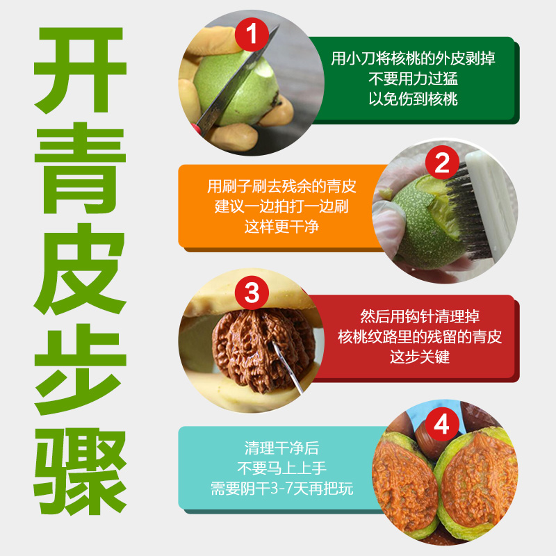 mays will文玩核桃青皮青皮 四座楼 官帽 白狮子头满