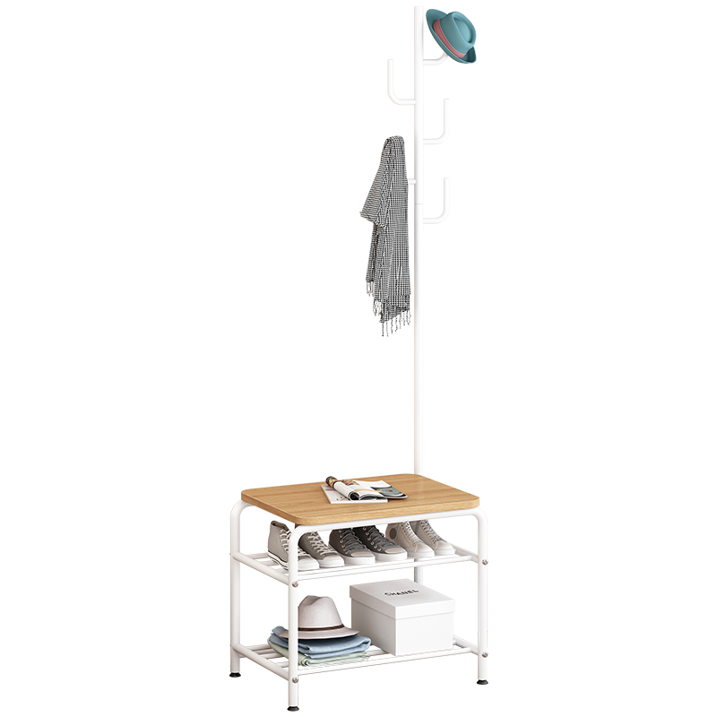 蜗家衣帽架卧室宿舍客厅挂衣架衣服架金属衣服架简约挂包架