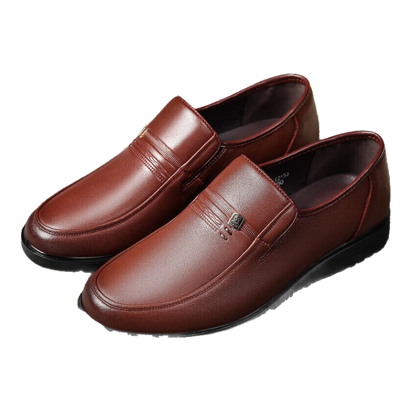 ���ڲ���������ͷ��LAORENTOU��ƤЬ��ʿ����Ь�׽���װЬţƤ�ְ�Ь��ĥ�ݳ�Ь LJD587 �� 41    366Ԫ��2��(��183Ԫ/��)