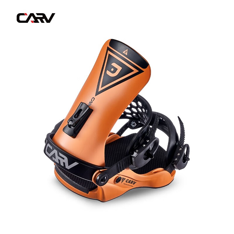 carv固定器单板滑雪男女通用款雪具单板滑雪鞋滑雪板固定器滑雪装备