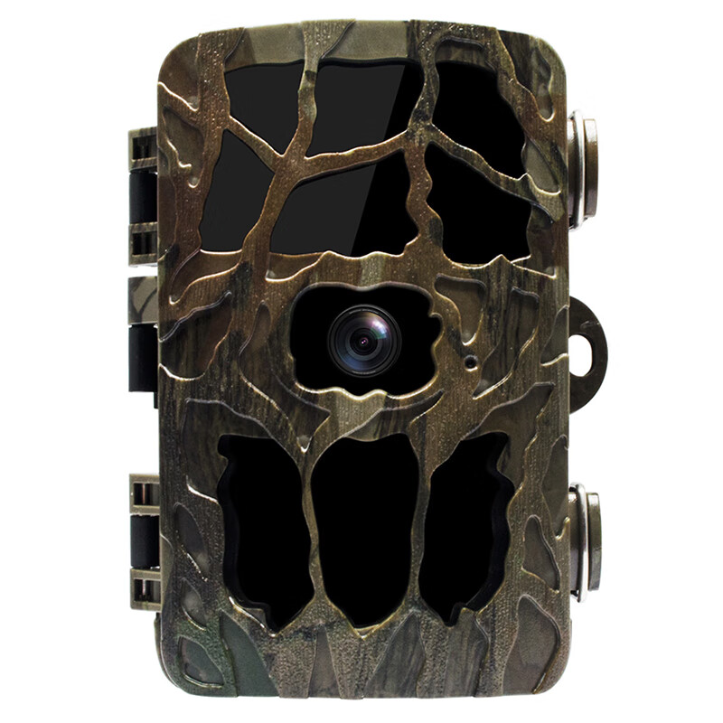 YZZCAM 红外打猎相机拍照录像感应缩时4K高清拍照户外野外安防监控动物移动侦测动物工程记录 墨绿色 不配内存卡
