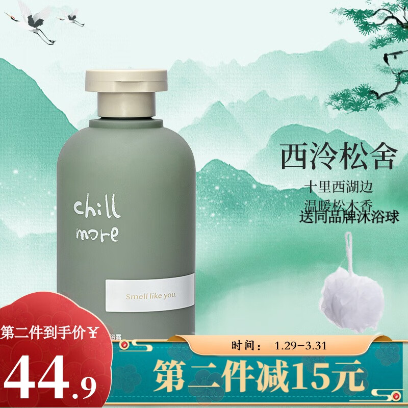 "chillmore"品牌沐浴露价格走势与销量分析