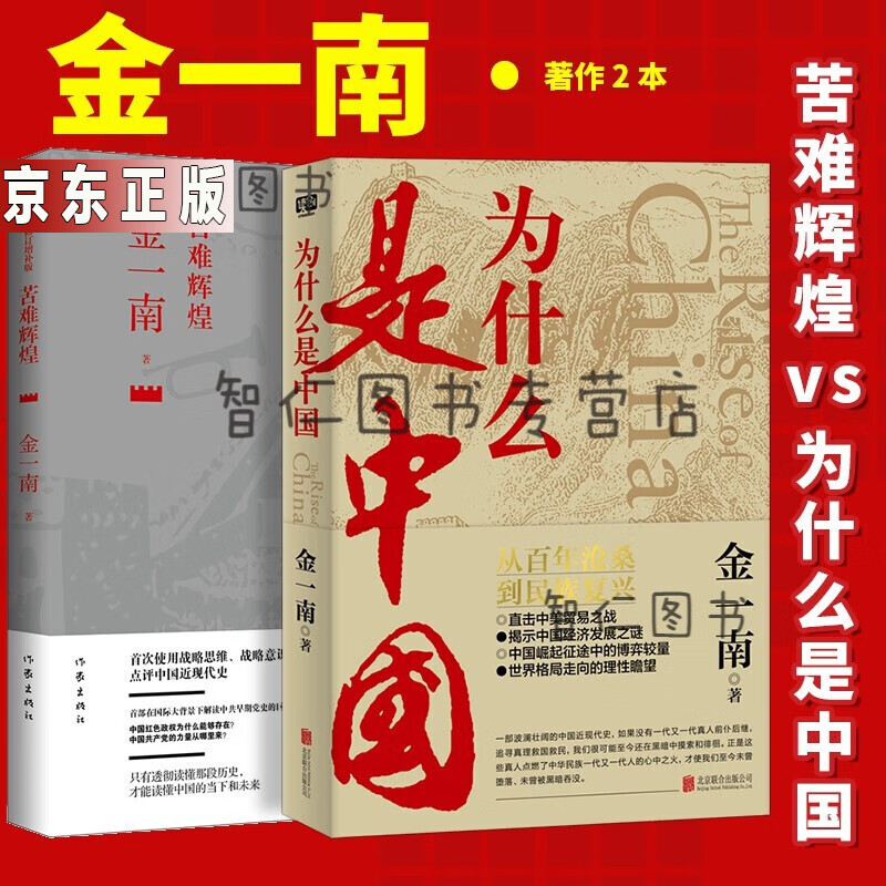 金一南作品（全2册）为什么是中国金一南+苦难辉煌 金一南 全新修订增补版 金一南的书