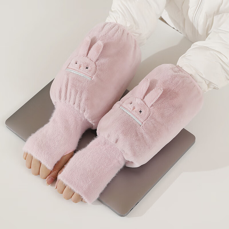 学生二合一袖套 儿童袖套女冬2022新款羽绒服套袖学生暖手防脏护袖